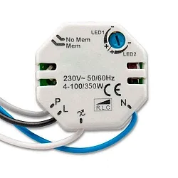 dimmer, white
