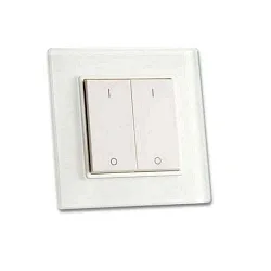 Sys-One single color 2 Zonen Aufbau-Tast-Fernbedienung mit Batterie