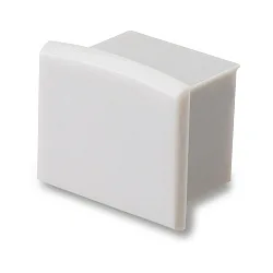 Zubehör für SURF12 BORDERLESS mit COVER3 - Endkappe (1 Stk.), PVC, EC10, grauweiß, geschlossen