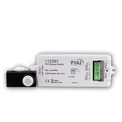 PIR Bewegungmelder mit Sensorkopf, Erfassung max. 300cm, 230V, 500VA