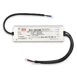 Outdoor LED Trafo MW ELG-150-24B 24V/DC, 0-150W, 1-10V (60-150W) dimmbar, IP67, SELV