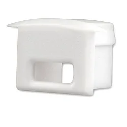 Accessory for profile DIVE12 - endcap (1 pc.), EC8, grey, with cable opening