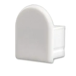 Zubehör für SURF12 BORDERLESS mit COVER5 - Endkappe (1 Stk.), PVC, EC13, grau, geschlossen