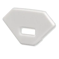 Accessory for profile CORNER12 - endcap (1 pc.), PVC, EC32, with cable opening