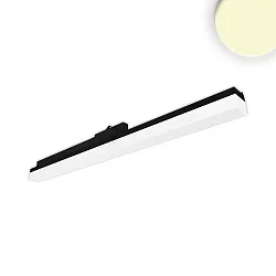 3-Phasen Linearleuchte 60cm, BAP geeignet, starre Optik, 20W 3000K 2200lm 110°, Schwarz