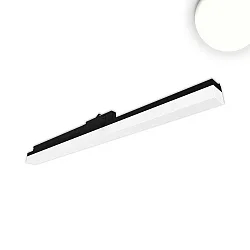 3-Phasen Linearleuchte 60cm, BAP geeignet, starre Optik, 20W 4000K 2400lm 110°, Schwarz