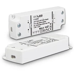 LED Trafo 24V/DC, 0-15W, ultraflach, SELV