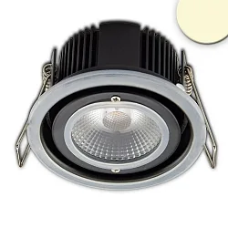Outdoor LED Einbaustrahler Sys-68, IP65, starre Optik, CRi >95, TRIAC dimmbar, 10W 3000K 800lm 60°
