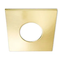 Cover Aluminium ECKIG für Einbaustrahler Sys-68