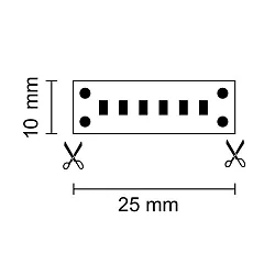 LED CRI940 Linear-Flex strip, 24V, 15W, IP20, neutral white