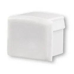 Accessory for profile SURF12 - endcap (1 pc.), EC4W, white, closed