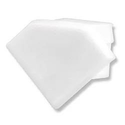 Zubehör für Profil CORNER11 - Endkappe (1 Stk.), EC41W, weiß, geschlossen