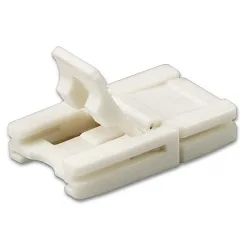 Clip-Verbinder (max. 5A) für 2-pol. IP20 Flexstripes mit 1cm Breite und Pitch-Abstand >0.8cm