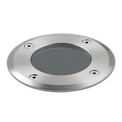 Outdoor Bodeneinbaustrahler für GU10, IP67, begehbar, Aluminium, exkl. Leuchtmittel, Rund, Ø 10.8cm