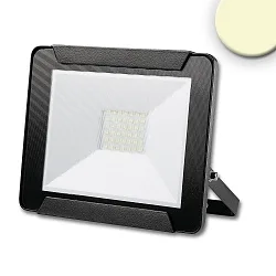 Outdoor LED Fluter 30W, warmweiß, schwarz, IP65, drehbar und schwenkbar, 3000K 2400lm 120°