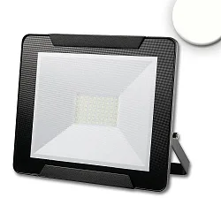 LED floodlight 50W, neutralweiss, black, IP65, rotatable and swivelling, 4000K 4000lm 120°