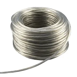 Kabel 50m Rolle 3-polig 0.75mm² H03VV-F PVC Mantel transparent AWG18