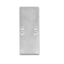 Endkappe EC66 Aluminium für Profil  2SIDE, 2 STK, inkl. Schrauben