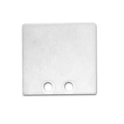 Accessory for profile SURF16 - endcap (2 pc.), incl. screws, EC58W, white RAL 9010