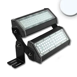 LED Fluter/Hallenleuchte LN 2x 50W 30°*70°, asymmetrisch, IP65, 1-10V dimmbar, arretierbar, 5700K 13000lm