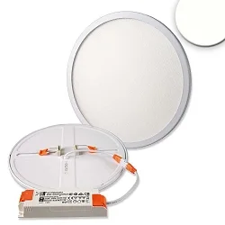 LED Downlight Flex 23W, IP52, UGR<19, BAP geeignet, DA 5-21cm, nicht dimmbar, weiß, 23W 4000K 2200lm 120°