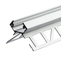LED tile profile, outside corner, anodized aluminium, 200cm