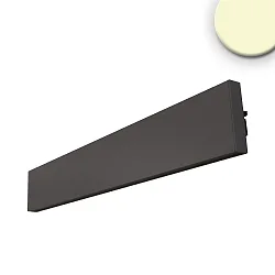LED Wandleuchte Linear Up+Down 600, IP40, Länge 61cm, 25W 3000K 1300+500lm 2x120°, Aluminium, Schwarz