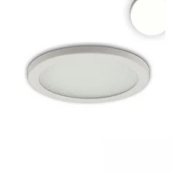 LED Downlight Flex 8W, IP52, UGR<19, BAP geeignet, ultraflach, DA 5-10cm, dimmbar, weiß, 8W 4000K 600lm 120°
