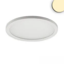 LED Downlight Flex 15W, IP52, UGR<19, BAP geeignet, ultraflach, DA 5-16cm, dimmbar, weiß, 15W 3000K 1150lm 120°