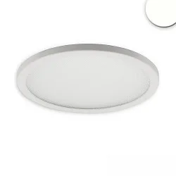 LED Downlight Flex 15W, IP52, UGR<19, BAP geeignet, ultraflach, DA 5-16cm, dimmbar, weiß, 15W 4000K 1150lm 120°