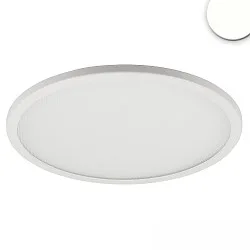 LED Downlight Flex 23W, IP52, UGR<19, BAP geeignet, ultraflach, DA 5-21cm, dimmbar, weiß, 23W 4000K 1600lm 120°