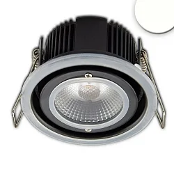 Outdoor LED Einbaustrahler Sys-68, IP65, starre Optik, CRi >95, Push-/DALI-dimmbar, 10W 4000K 875lm 60°