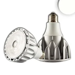 LED Reflektorlampe PAR30, Ø 9.5cm, E27, 32W 4000K 3000lm 14013cd 30°, Alu / Silber