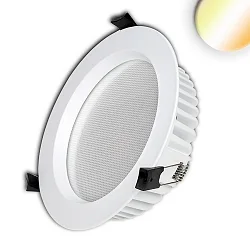 LED Downlight UGR<19, BAP geeignet, Colorswitch, CRI >90, dimmbar, Ø17cm, 25W 3000|3500|4000K 2000lm 90°