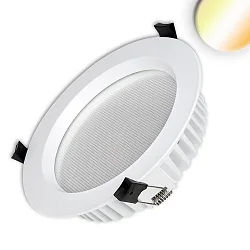 LED Downlight UGR<19, BAP geeignet, Colorswitch, CRI >90, dimmbar, Ø19cm, 25W 3000|3500|4000K 2000lm 90°