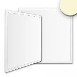 LED panel Business Line 625 UGR<19 2H, IP40, 36W 3000K 4550lm 120°, white RAL 9016, push/DALI dimmable