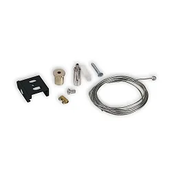 3-phase SERIE S1 - rope suspension 10-200cm, black