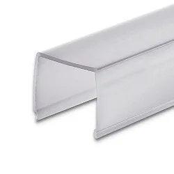 Zubehör für Profil SURF24(FLAT) / DIVE24(FLAT) - Abdeckung COVER31 transparent, 85% Transluzenz, 200cm