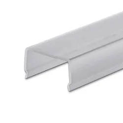 Zubehör für Profil SURF24(FLAT) / DIVE24(FLAT) - Abdeckung COVER35 transparent, 85% Transluzenz, 200cm