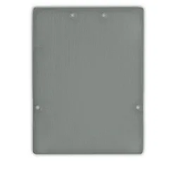 Zubehör für Profil LAMP40 - Aluminium-Endkappe EC74 (2 Stk.), inkl. Schrauben, Silber