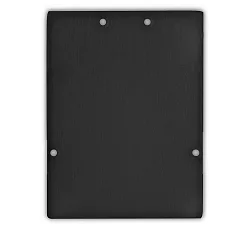 Zubehör für Profil LAMP40 - Aluminium-Endkappe EC74 (2 Stk.), inkl. Schrauben, Schwarz