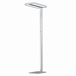 LED Office Pro Stehleuchte Up+Down, 40+40W, mit Licht-/Bewegungssensor, UGR<19, neutralweiß, Dimm-Regler