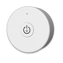 Sys-Pro SingleColor 1 Zonen Fernbedienung rund mit Magnet-Rahmen, inkl. Batterie