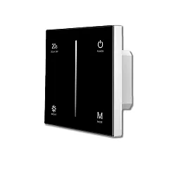 Sys-Pro 1 Zone Einbau-Touch-Funk-Bedienung 1x0-10V Output, 85-265V, schwarz