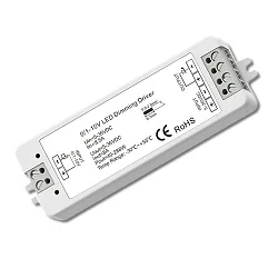 Sys-Pro 0/1-10V Input PWM-Controller, 1 Kanal, 5-36V DC 8A, 48V DC, 4A