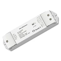DALI DT6 PWM-Controller, 4 Kanal, 12-24V DC, 4x5A, 4x 60W (12V) / 4x 120W (24V)
