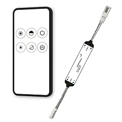 dimmer, white matt
