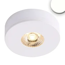 LED Ein- und Unterbauleuchte MiniAMP, 3W, 24V DC, drehbar, dimmbar, 3W 4000K 240lm 60°, Weiß
