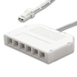 distributor MiniAMP 2-pole, white