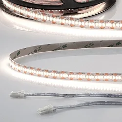 LED CRI940 MiniAMP Flexband, 12V, 12W, 4000K, beidseitig 30cm Kabel mit male-Stecker, 250cm